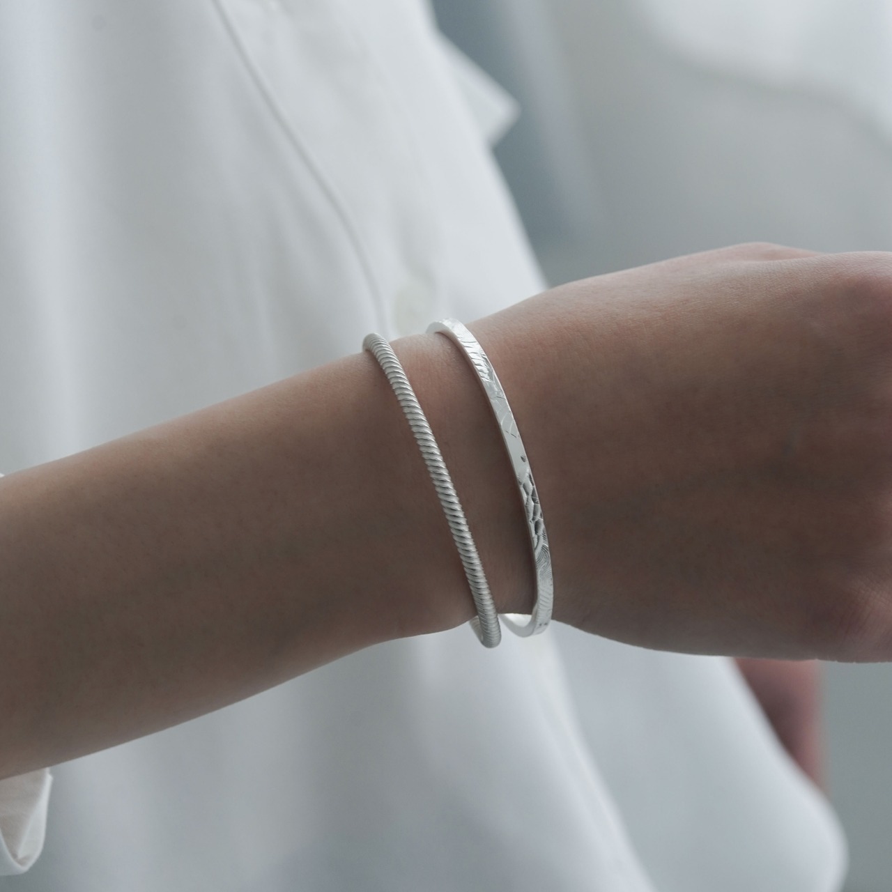nezu　（純銀）　Bangle