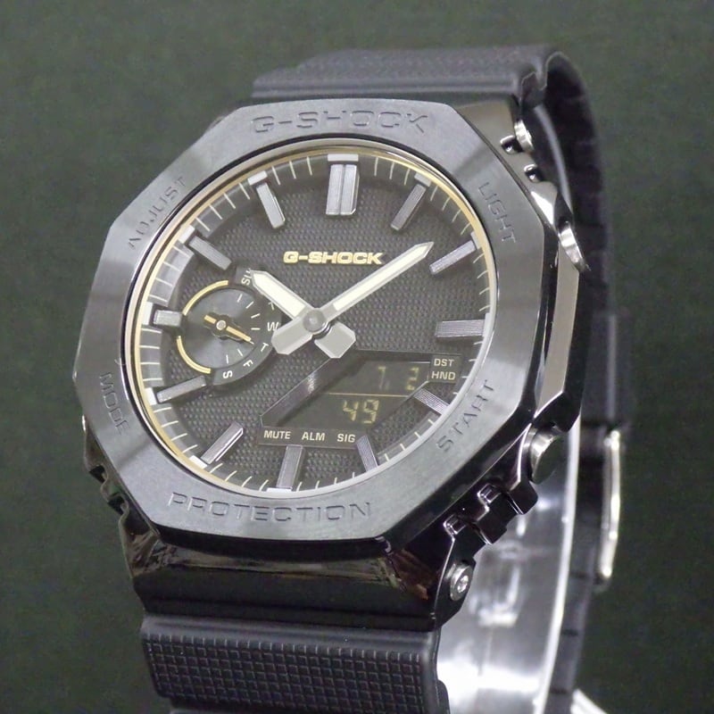 カシオ G-SHOCK GM-2100LXB-1A9JF LUXE BLACK メタルカバード
