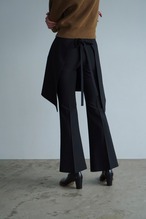 CLANE クラネ　ROLL SKIRT LAYERD PANTS