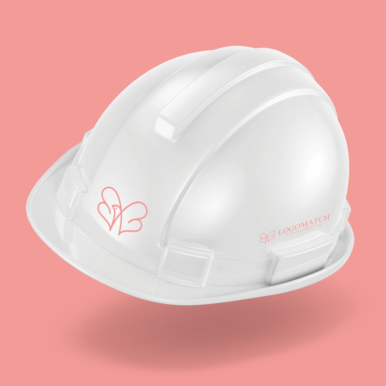 心をつなぎ羽ばたくロゴ