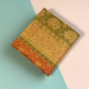 出帛紗　富貴長命 [兎・獅子文様]