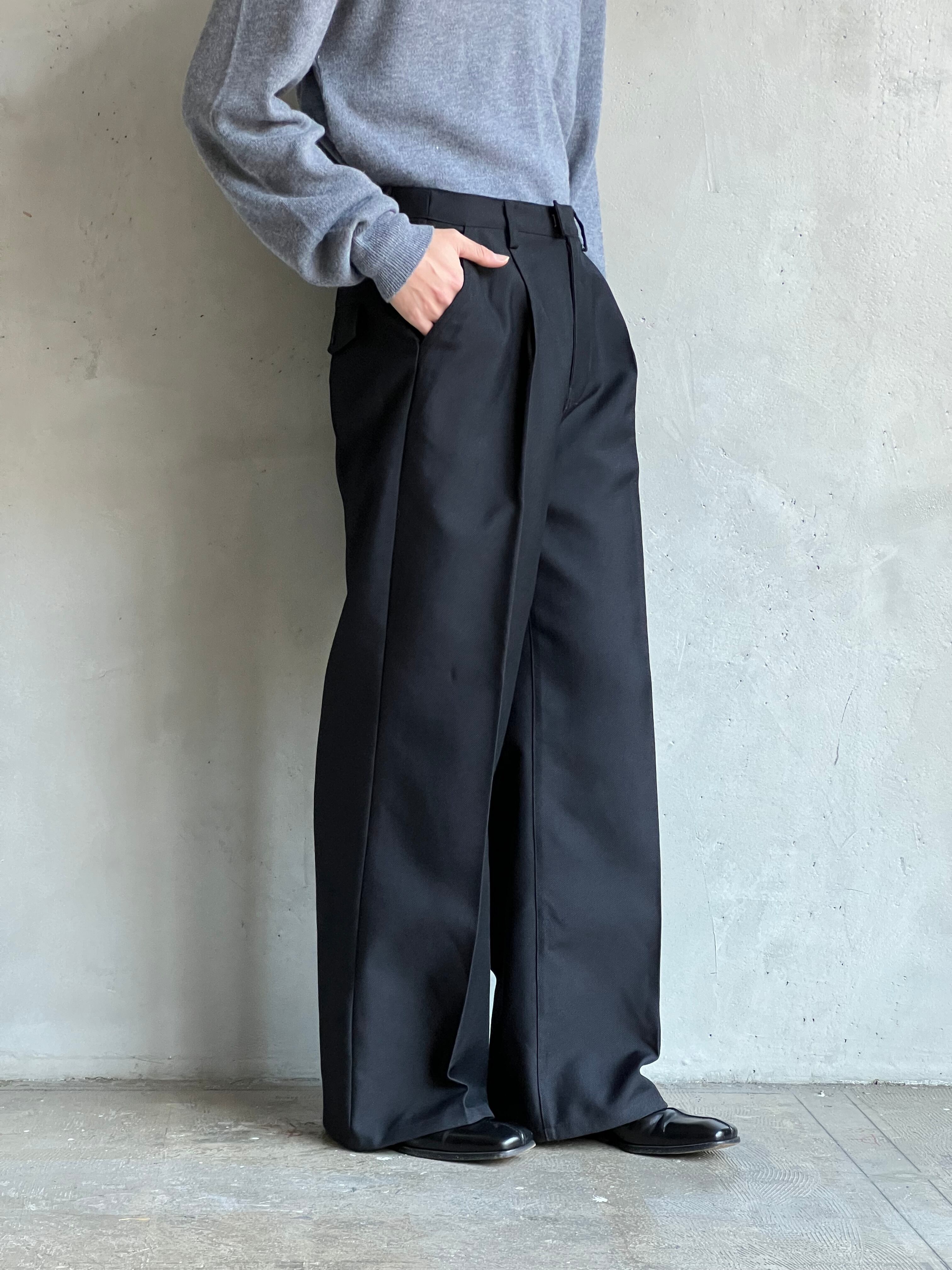 GEN IZAWA / One tuck wide slacks  