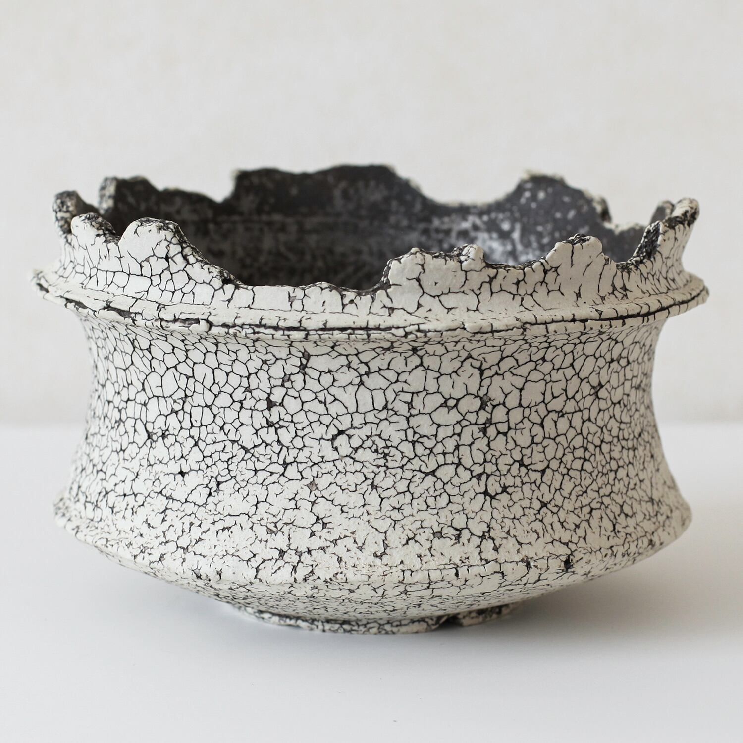 -罅化粧- Cylinder Pot(中根楽) ※Large No,003