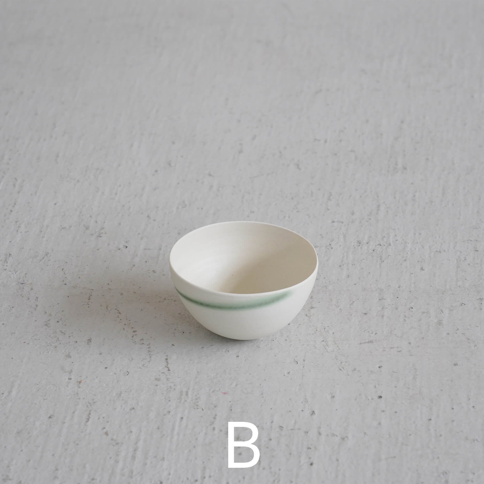 水野幸一 古白磁 練込鉢（小） | ROUND ROBIN FOLK CRAFT