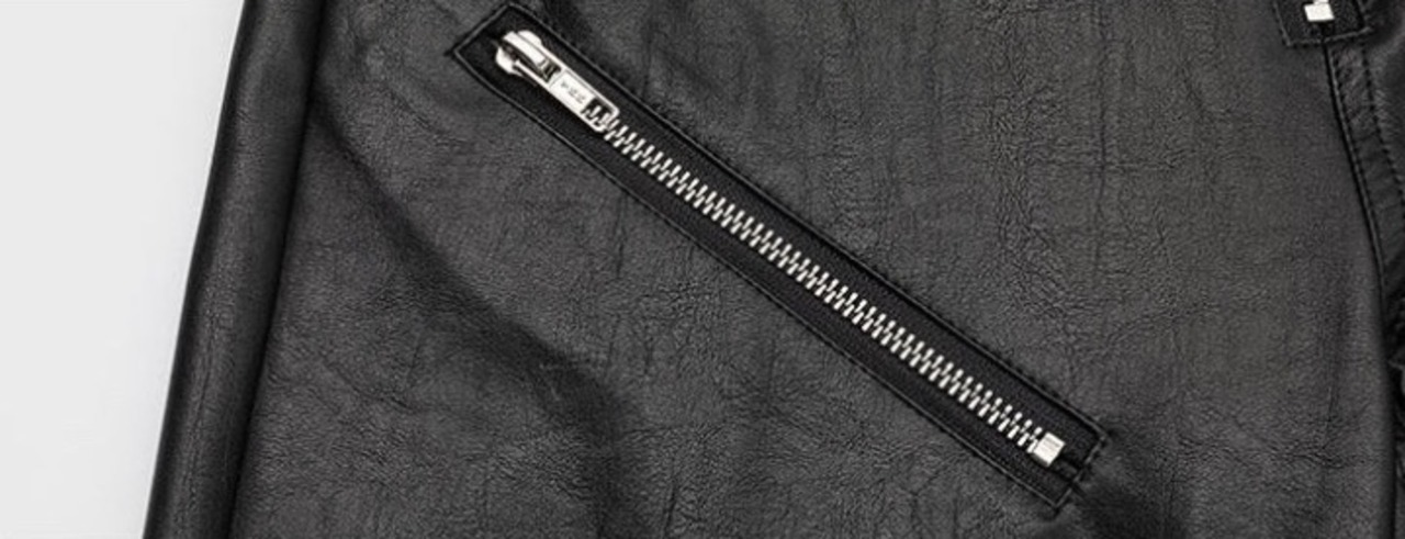 FRKM SCD 26SS スリムフィット カーブドレザーパンツ