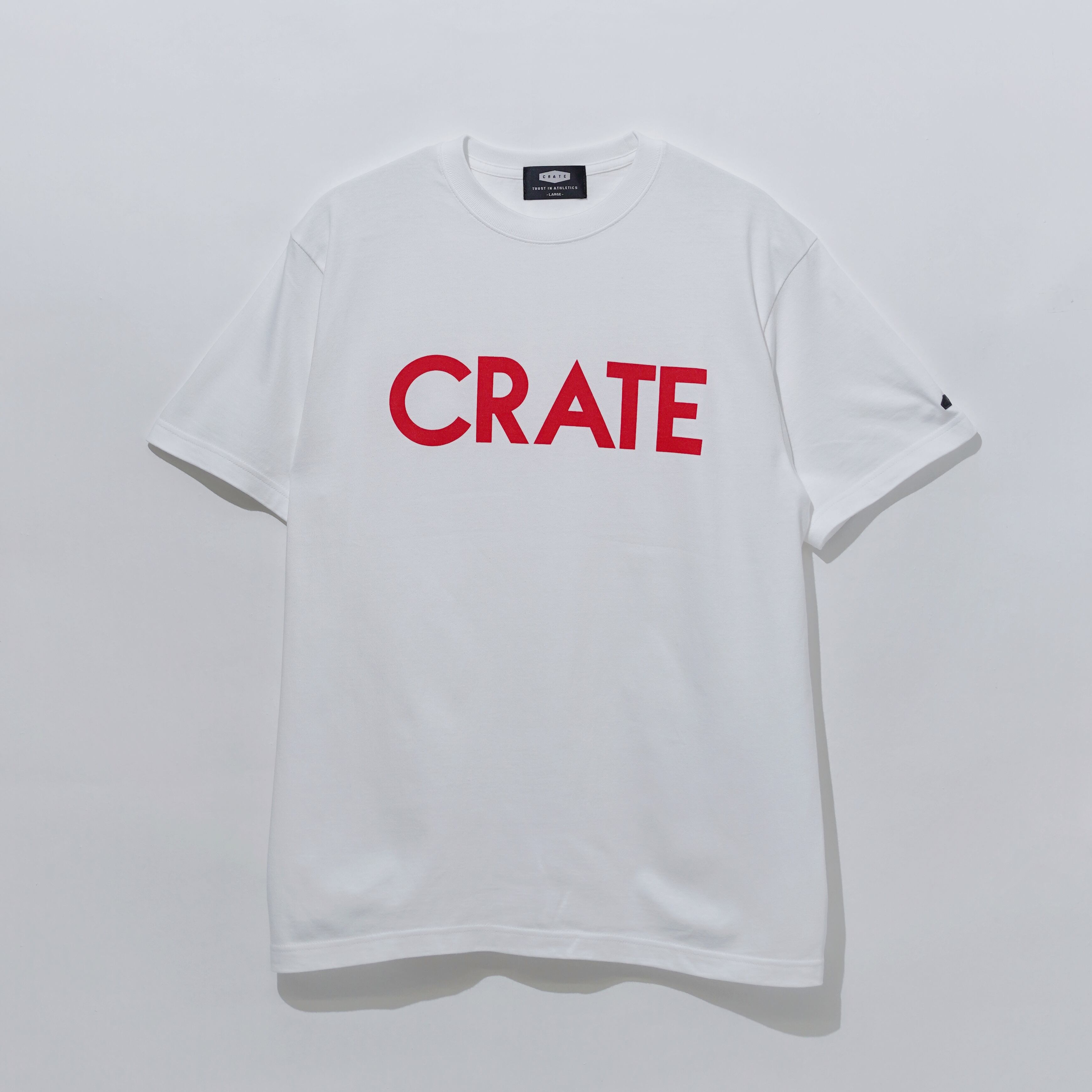 CRATE URBAN LOGO T‐shirts WHITERED CRATE ATHLETICS