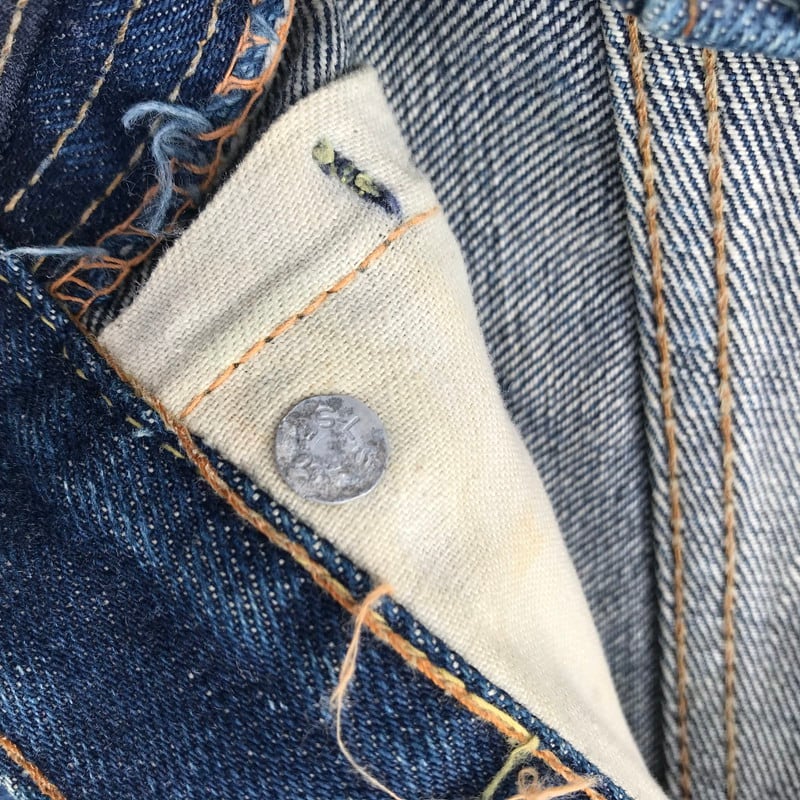 60's 70's LEVI'S リーバイス 505 Big E デニム オリジナル 刻印5 両面赤タブ 不均等V 脇割 W29 希少 ヴィンテージ  | agito vintage powered by BASE