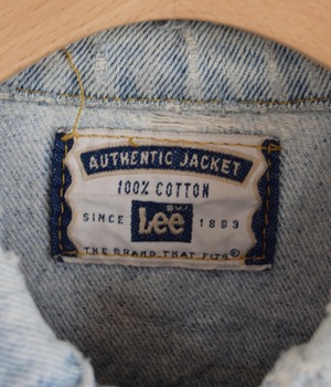 Vintage 90s Lee Denim Jacket -Made in USA-