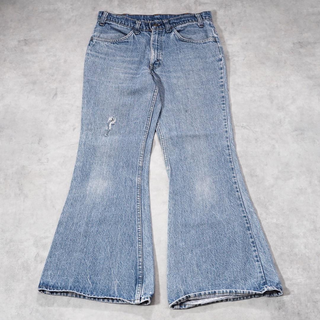 リーバイス684 W32 ベルボトム 古着 70s USA 66後期 21482
