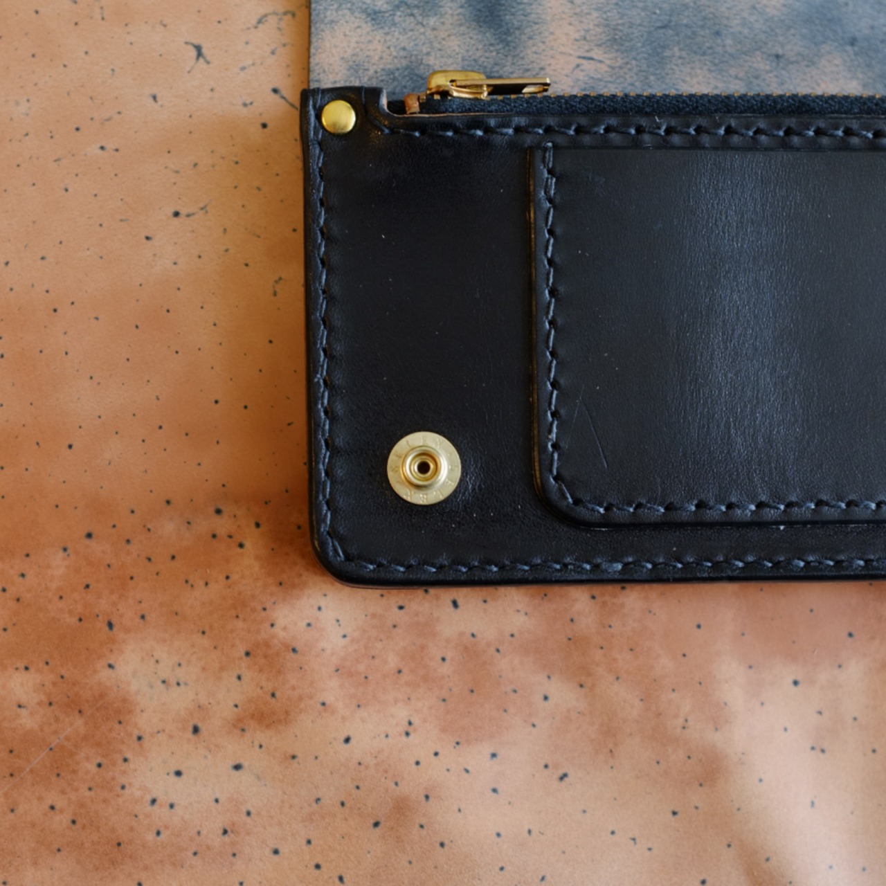 在庫品】トラッカーウォレット 壱 GUIDI CULATTA CAVALLO 参層式 | 玖