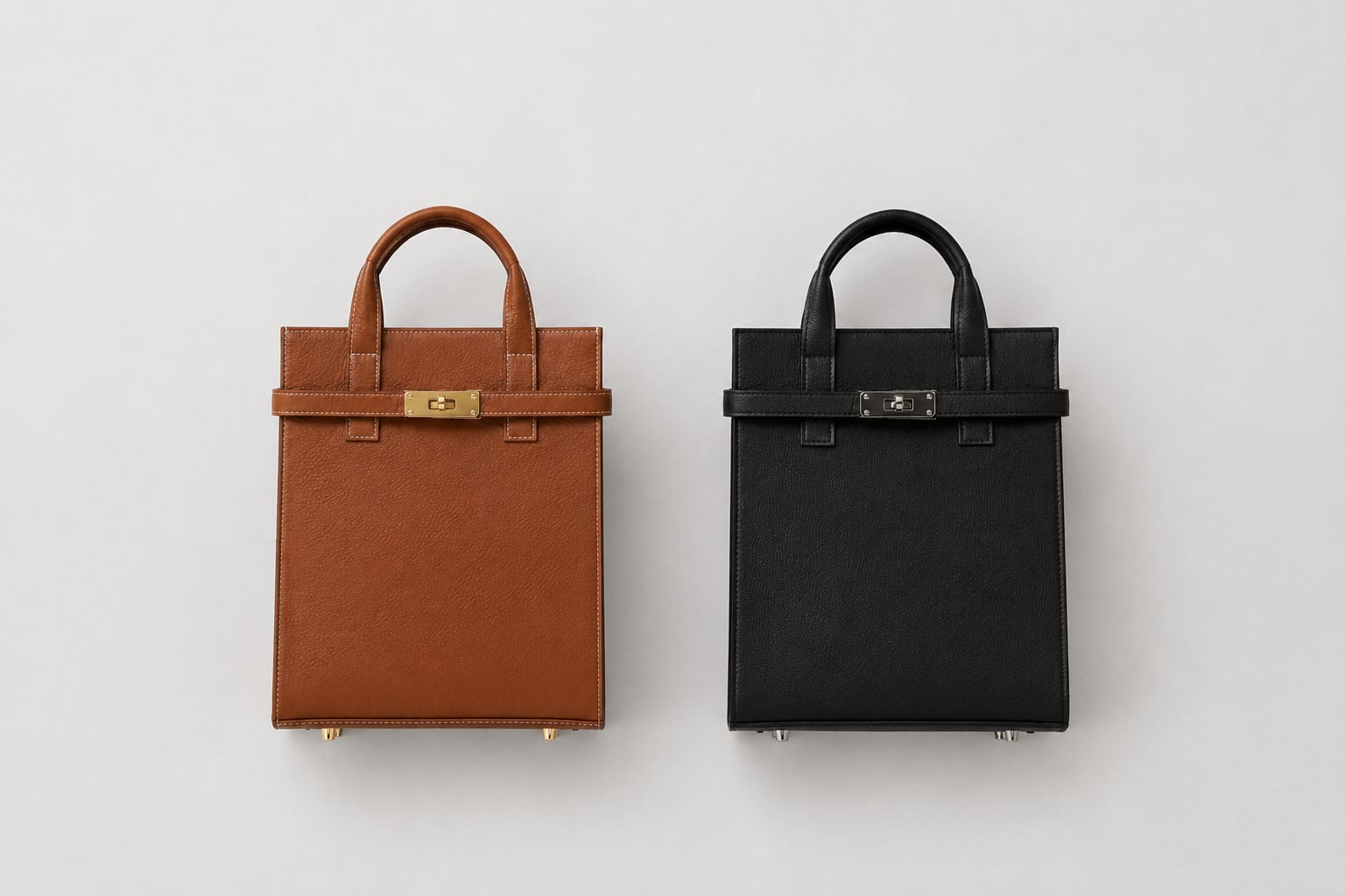 A-croire Metal Leather Mini Totebag【送料無料】 | EUROKENVY®︎