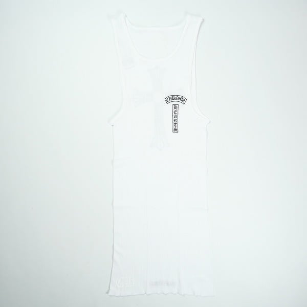 Size【S】 CHROME HEARTS クロム・ハーツ T-BAR CROSS RIB TANK TOP