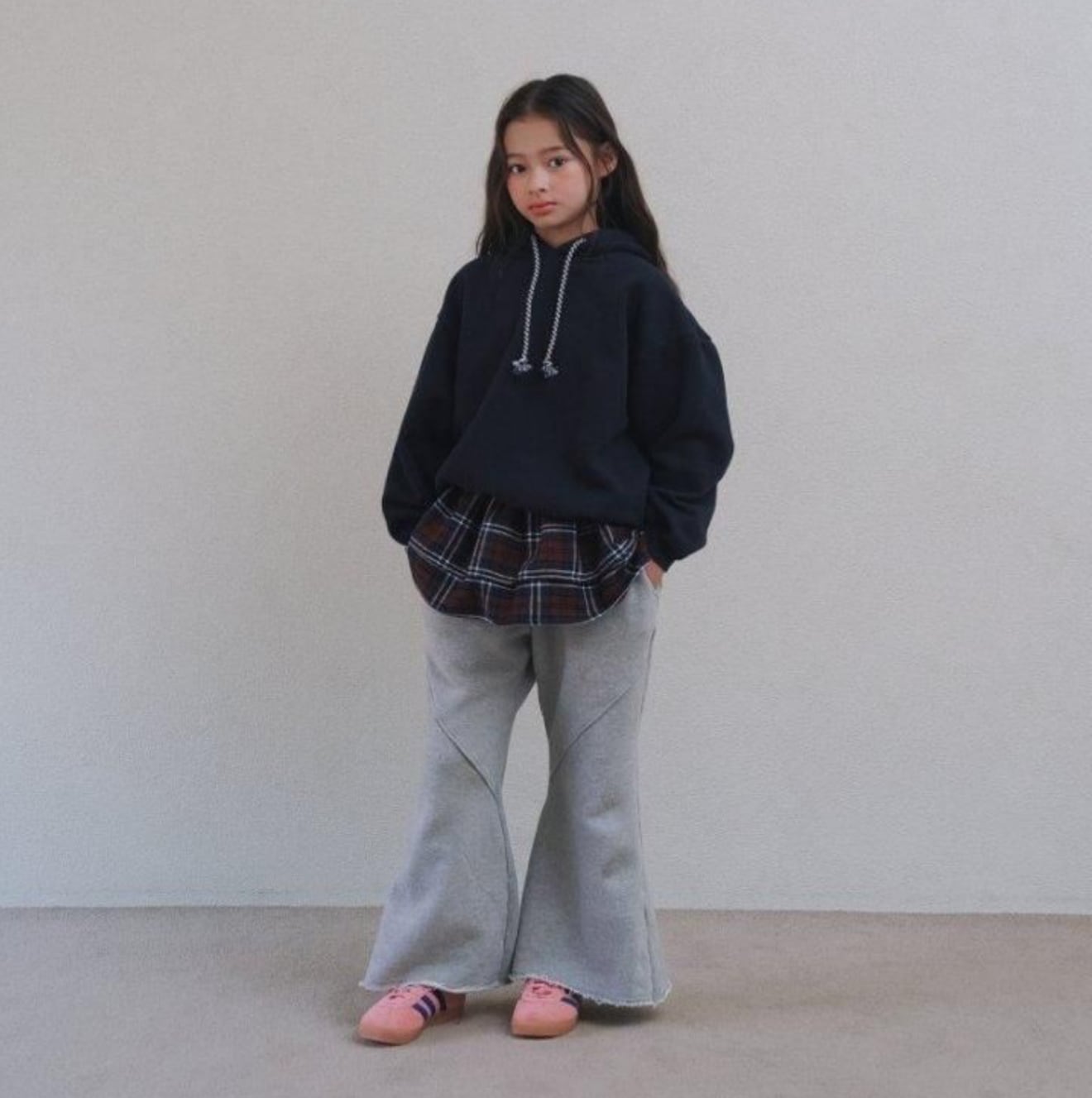 ※11/16まで5%OFF予約【growb】flare sweat pants/JS-JL