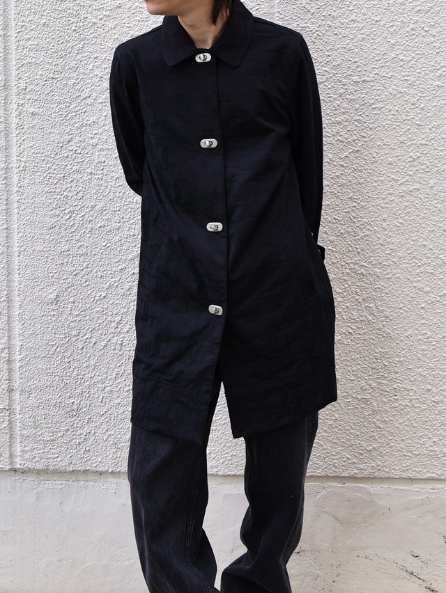 allover design half coat