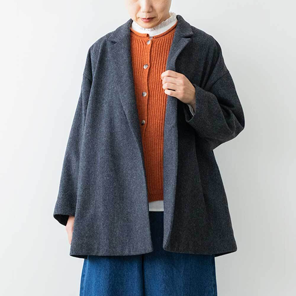 mizuiro ind ウールブレンドテーラードジャケット | LASQ store