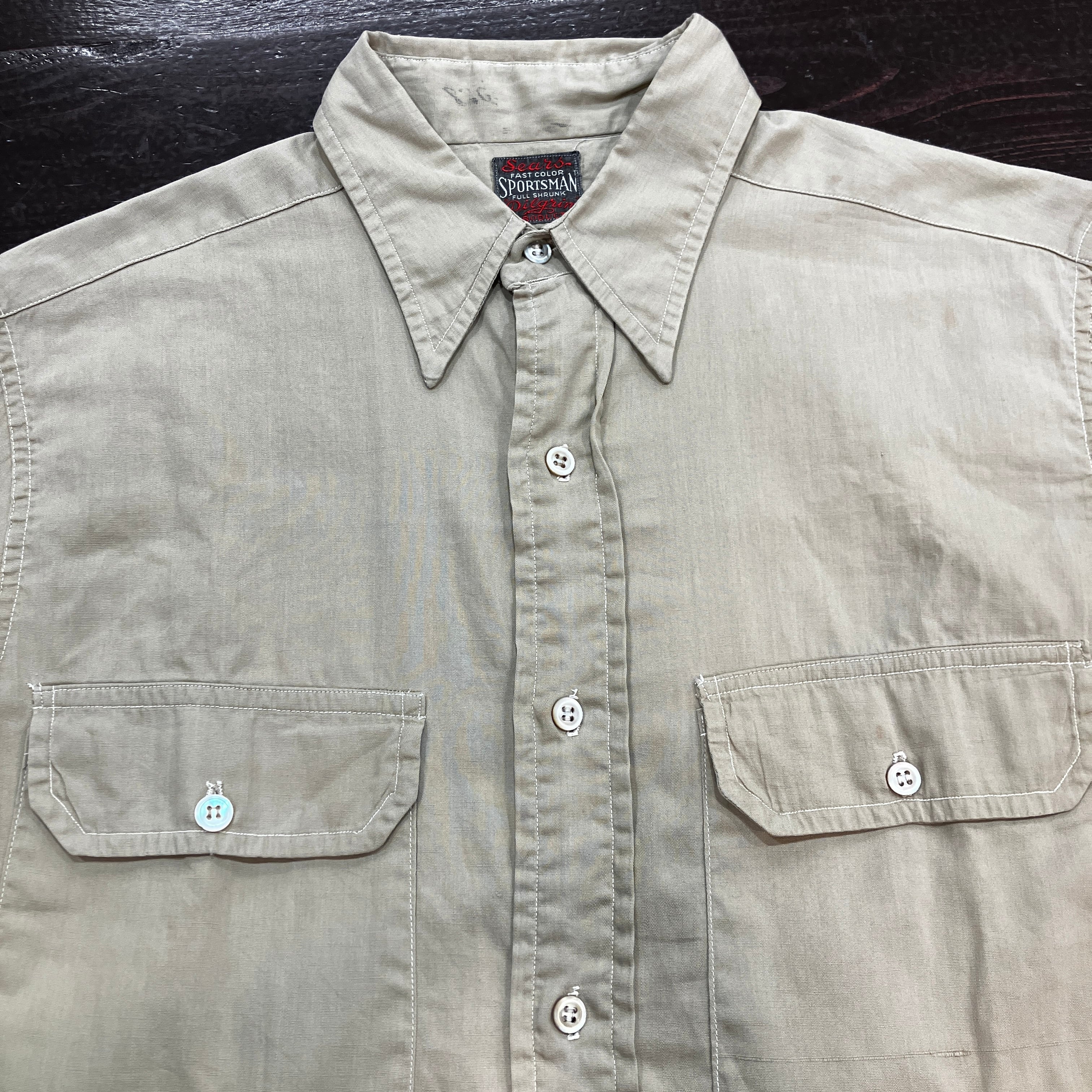 ①1940'S PILGRIM SPORTSMAN SHIRT | safarionline