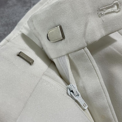 90s BALENCIAGA SPORTS ホワイト ツータック slacks 詳細写真5