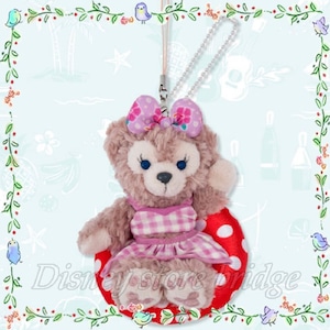 シェリーメイ ストラップ ぬいぐるみ サニーファン ダッフィー&フレンズ ディズニーシー ぬいスト 公式 ダッフィー サニーファン2021 グッズ 夏のイベント