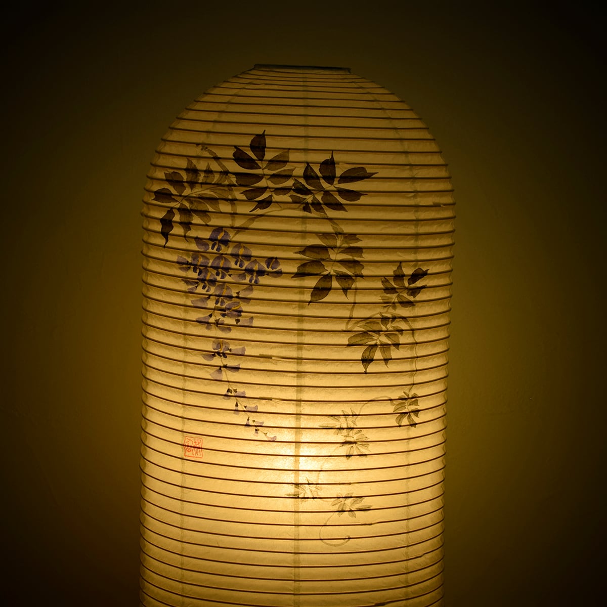 盆提灯【光のかたち 藤】モダン｜ おしゃれ｜コンパクト｜ 岐阜提灯