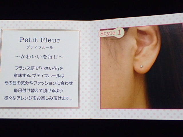 Pt900ダイヤピアス 12通り使用可能 クリスメラキャッチ付き イーエックス Ec店