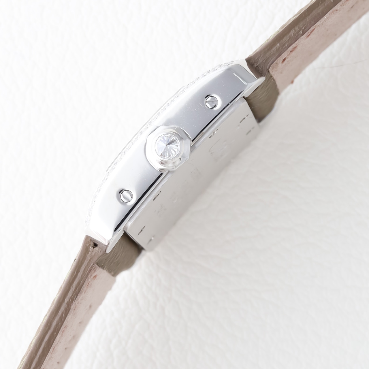 カルティエ タンク ディヴァン WG 純正ダイヤモンド