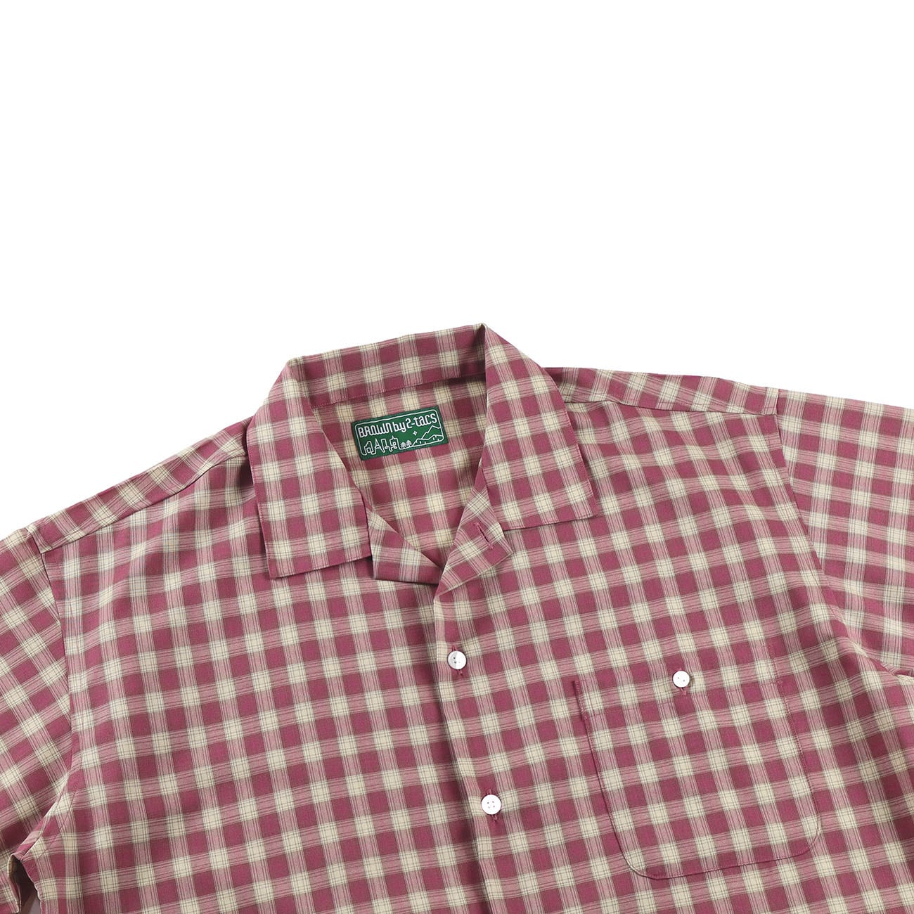 BROWN by 2-tacs / OPEN COLLAR | st. valley house - セントバレーハウス