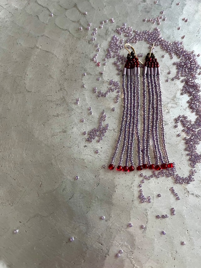 ピアス#purple dream