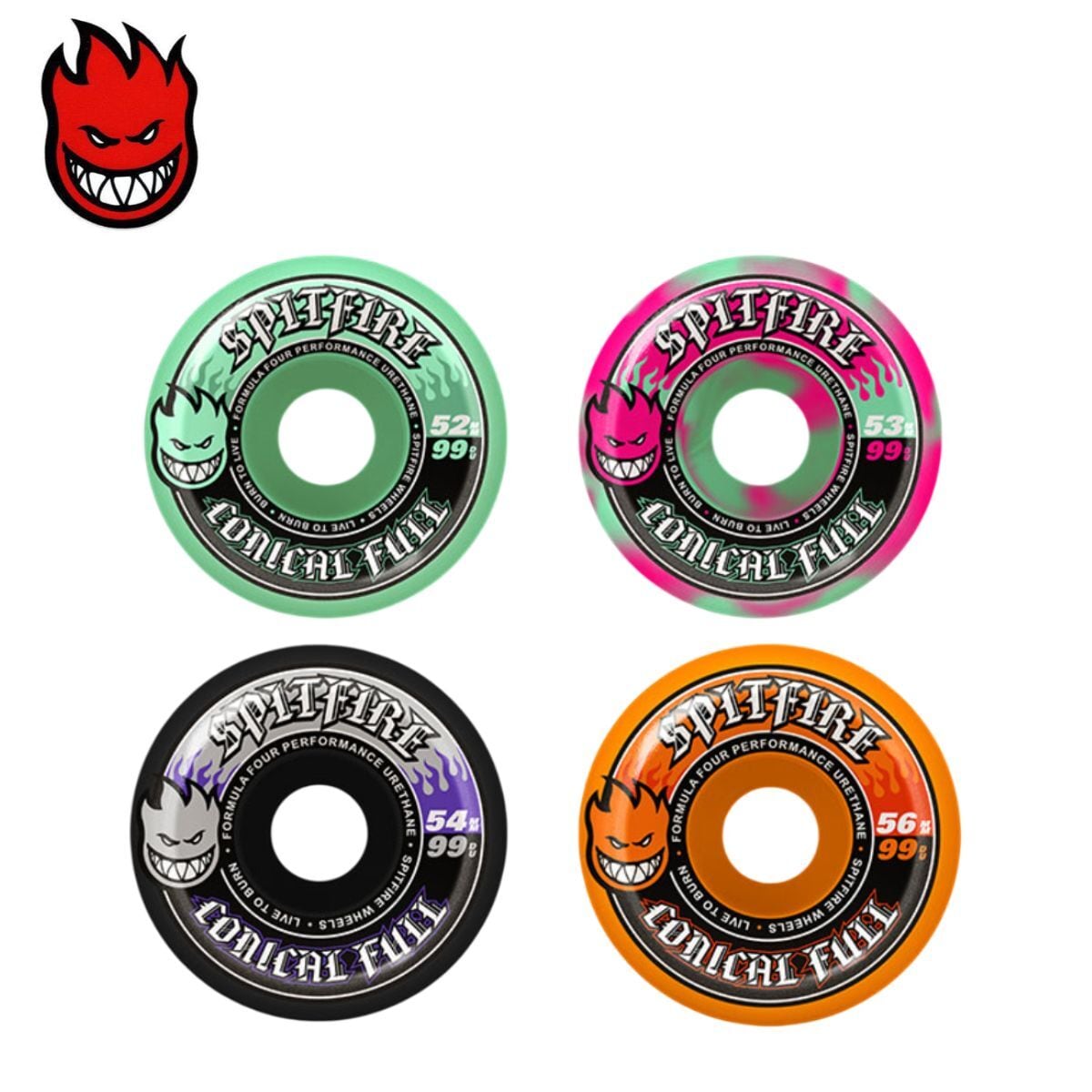 SPITFIRE FORMULA FOUR CONICAL FULL ウィール | crass