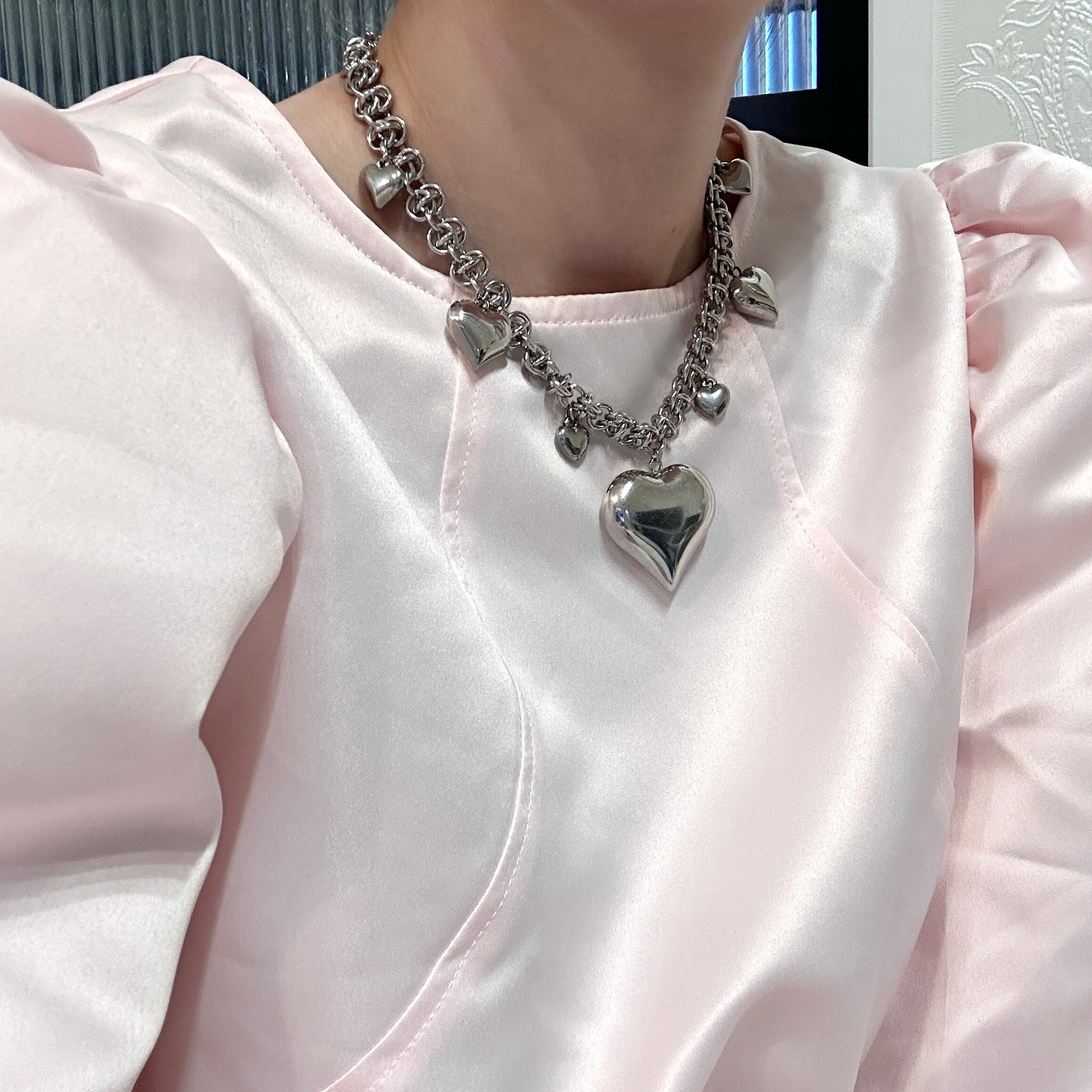 HEART CHAIN NECKLACE | FUIUCHI