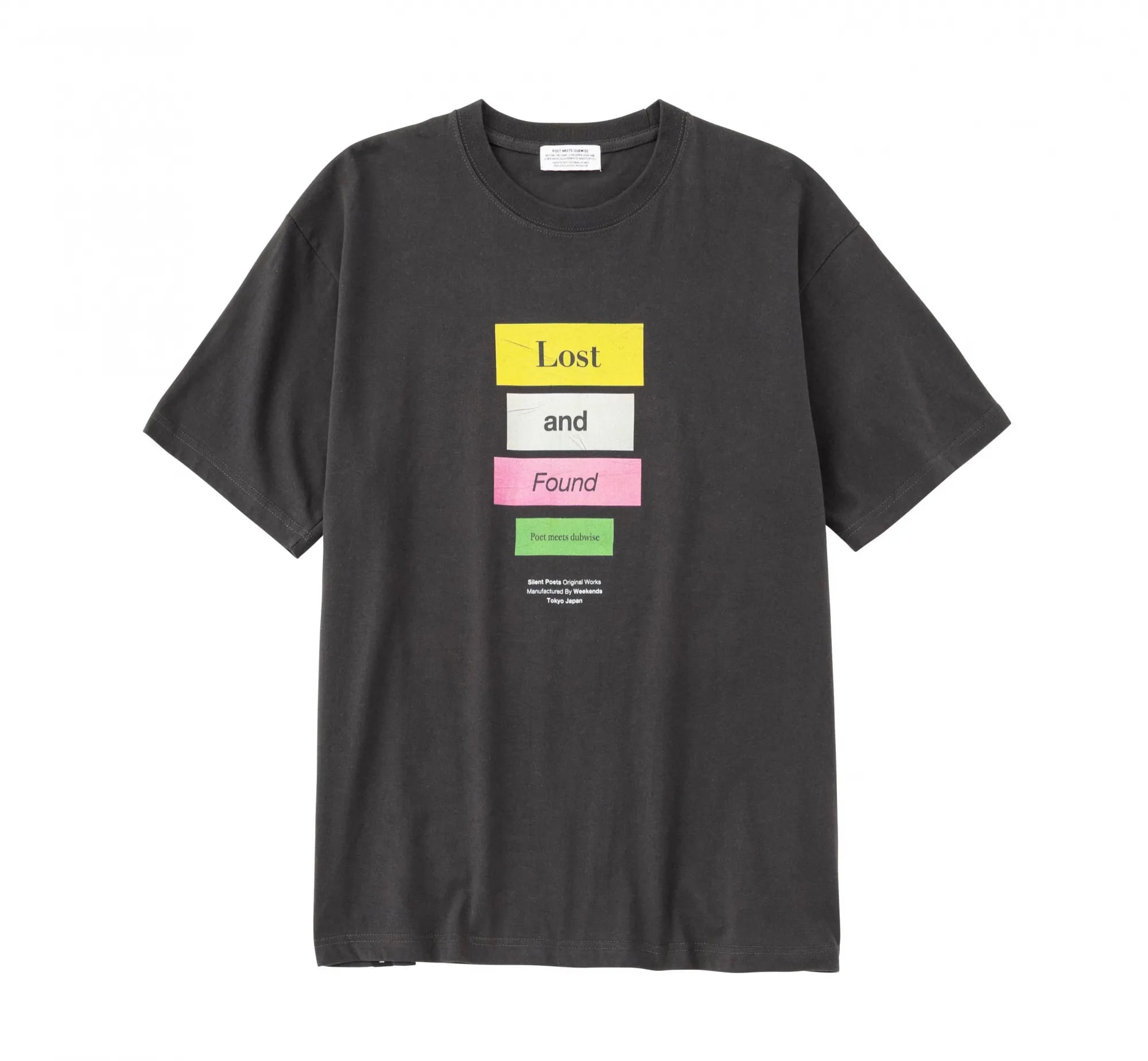 POET MEETS DUBWISE｜LOST AND FOUND T-Shirt｜LAFTS-0666 | 眠家