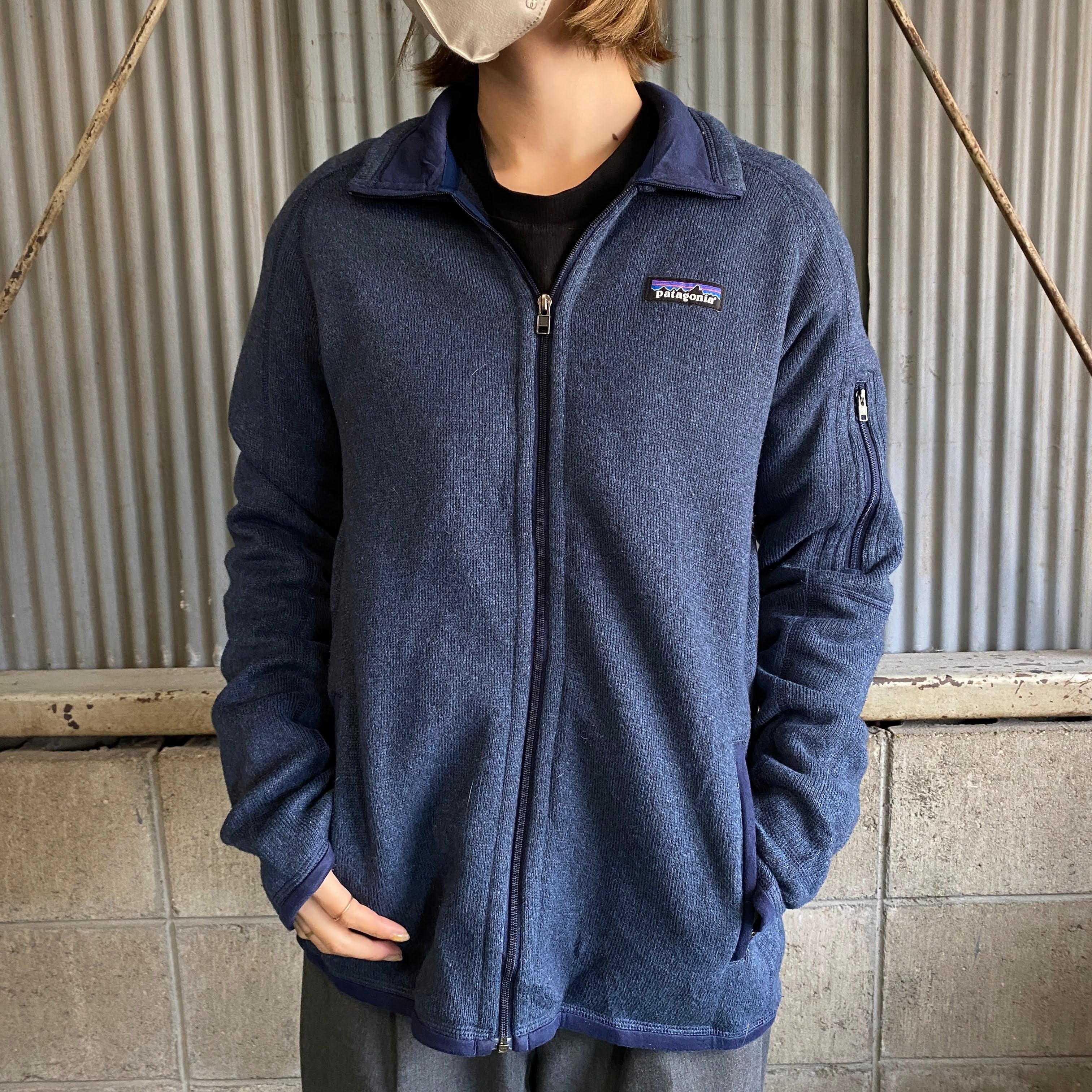 15年製 patagonia パタゴニア ベターセーター フルジップ ニット 裏 ...