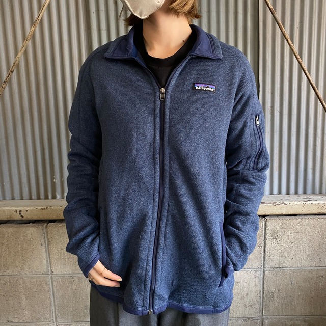 15年製 patagonia パタゴニア ベターセーター フルジップ ニット 裏 