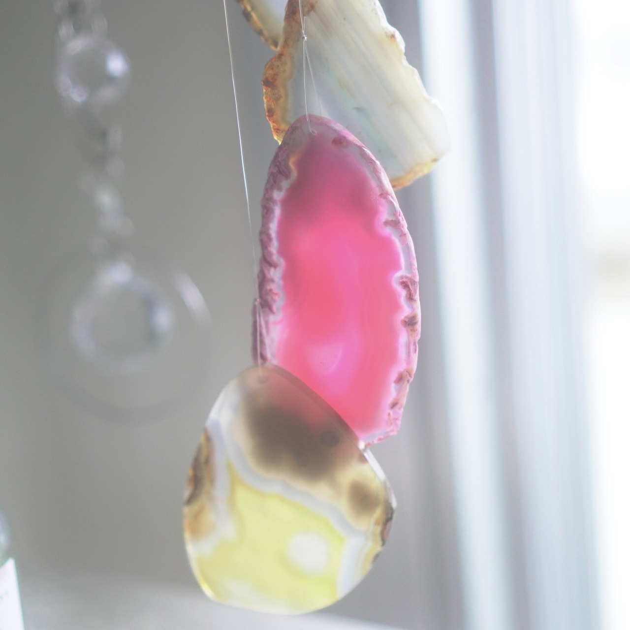 YOZAKURA 02 - アゲートヒーリングチャイム / Agate Healing Chime 1233