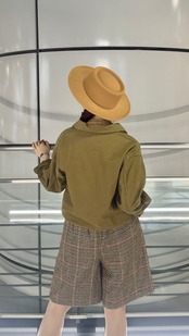 KULU チェック柄パンツ