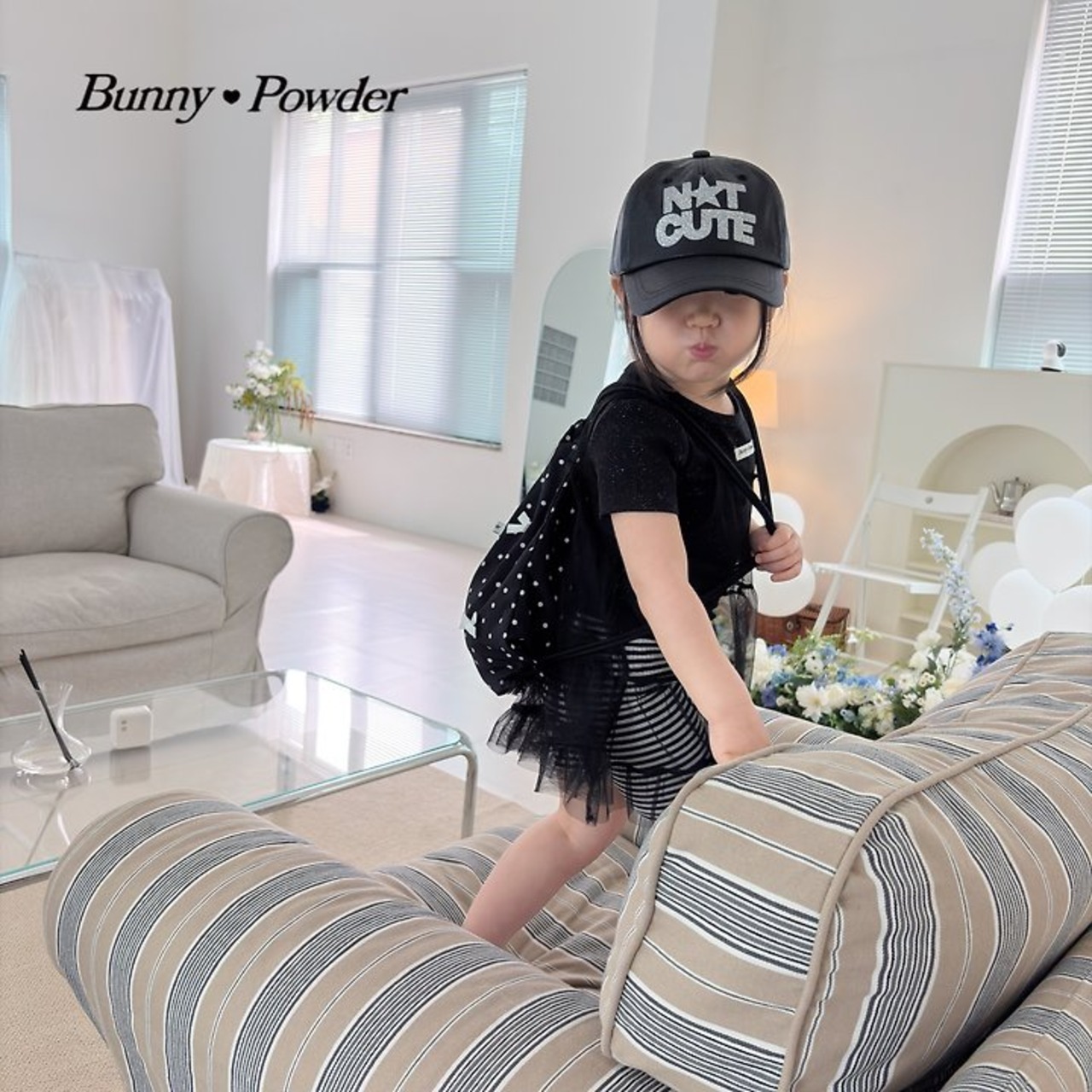 [Bunny Powder] Planning) Ribbon Dot Bag / [버니파우더] 기획)리본도트백