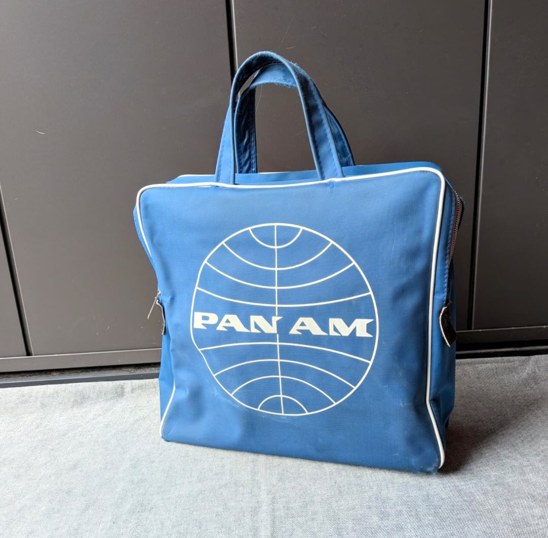 70s PAN AM airline bag 小岩店