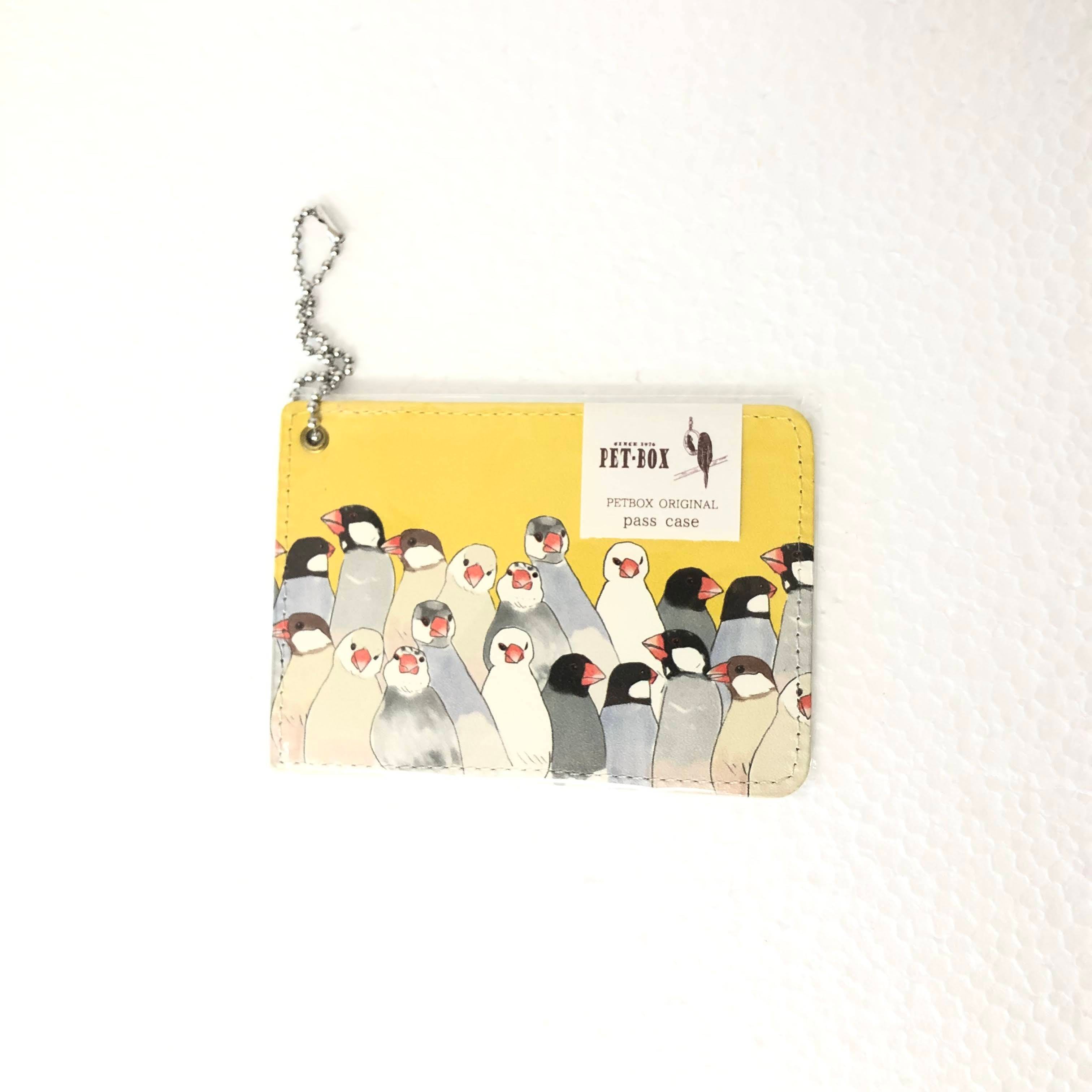 文鳥だらけ パスケース | petbox1976