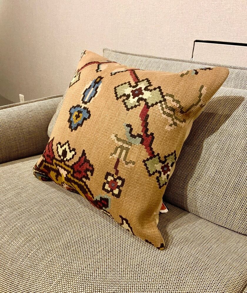 トルコオールドキリムクッションカバー【KC-1403-11126-P8