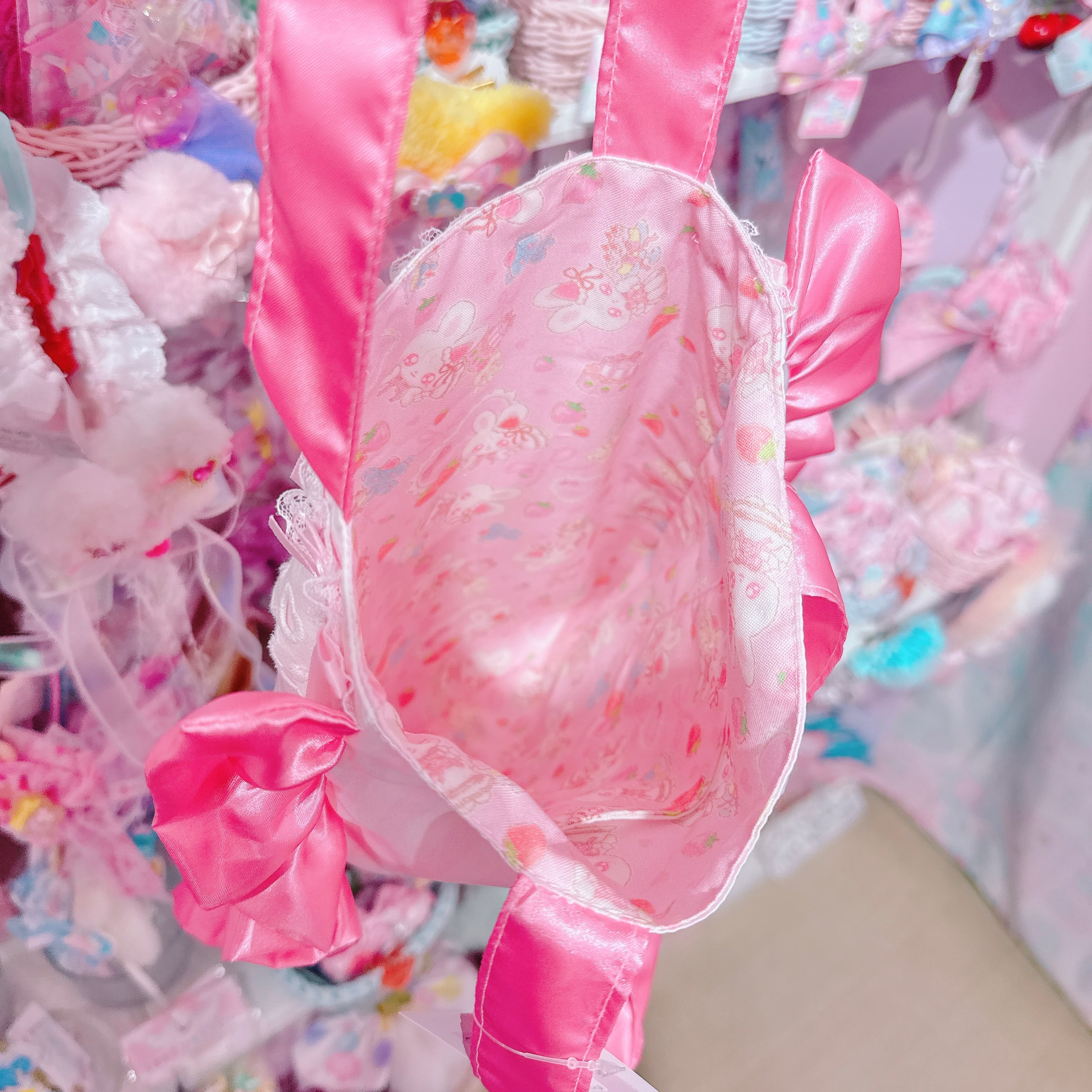 【E7】142-14サテントートバッグ