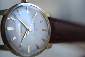 【SEIKO】 1962年製 グランドセイコー 1stモデル 浮き文字 ブラウンエイジング 手巻き OH済み / Grand seiko /Vintagewatch /Cal.3180