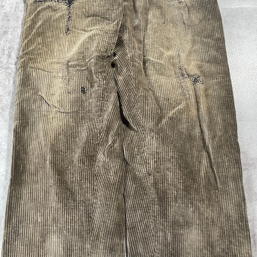 30-40s Adolphe Lafont コーデュロイ ブラウン W32 詳細写真7