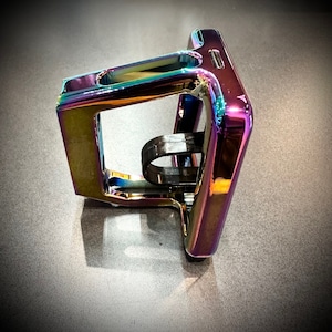 H&H One Piece Front Carrier Block 【CHROME／RAINBOW】