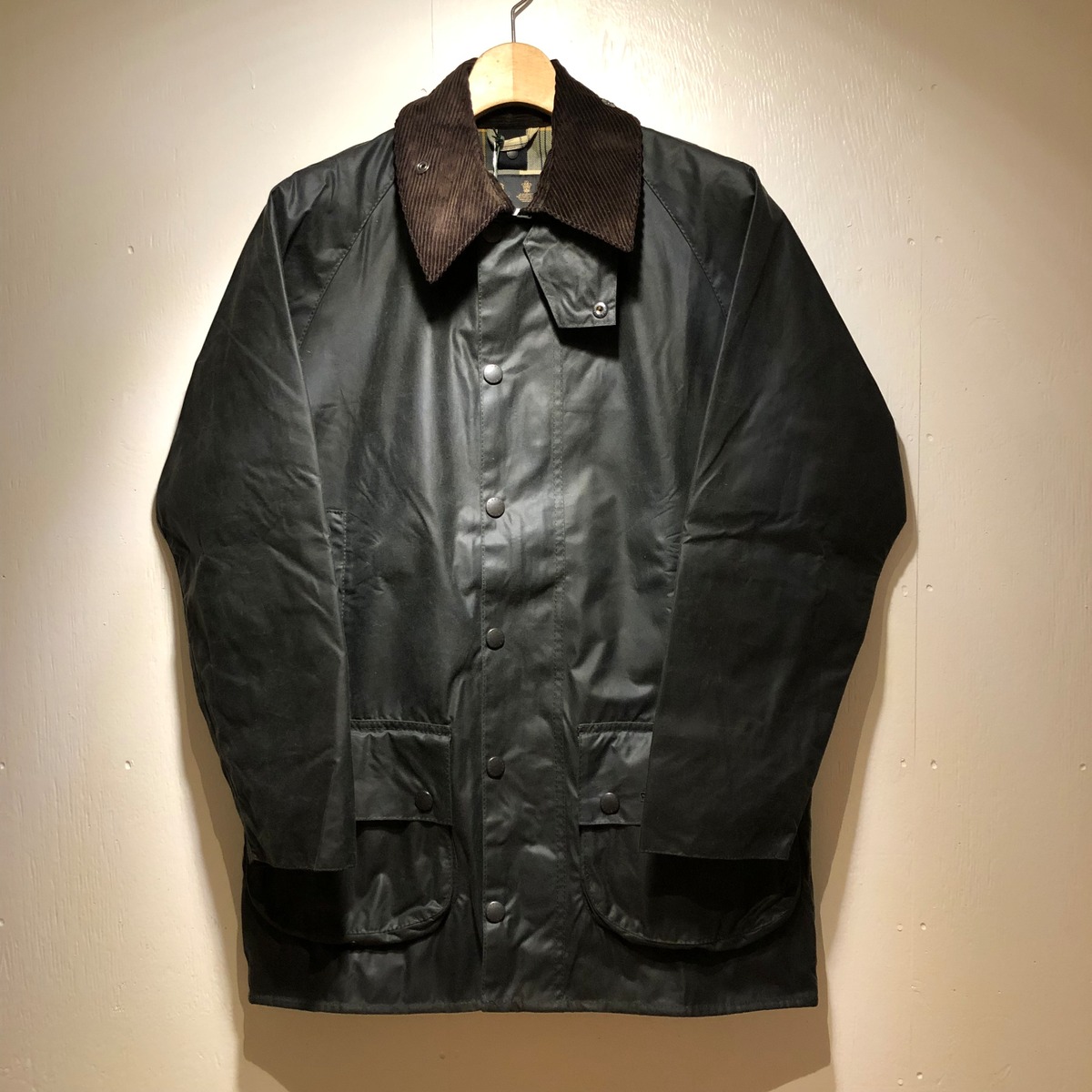 Barbour WAX JACKET BEAUFORT SAGE (バブアー ワックスジャケット 