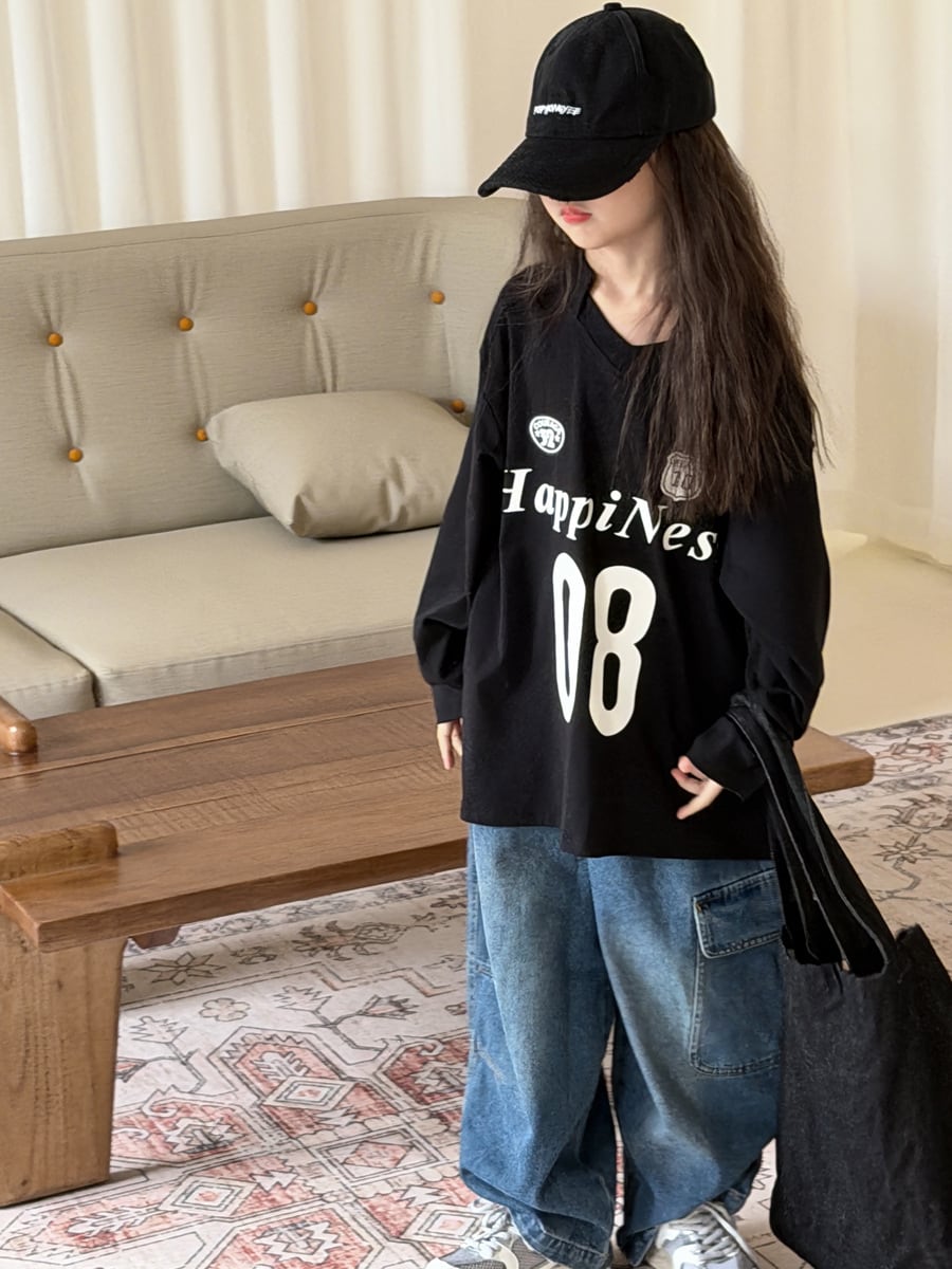 2color 08VネックT