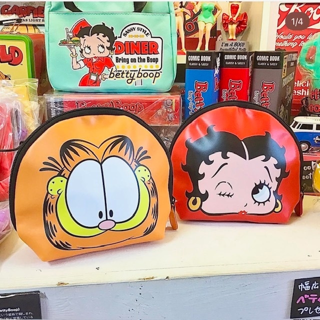 【BETTY & GARFIELD】フェイス ポーチ