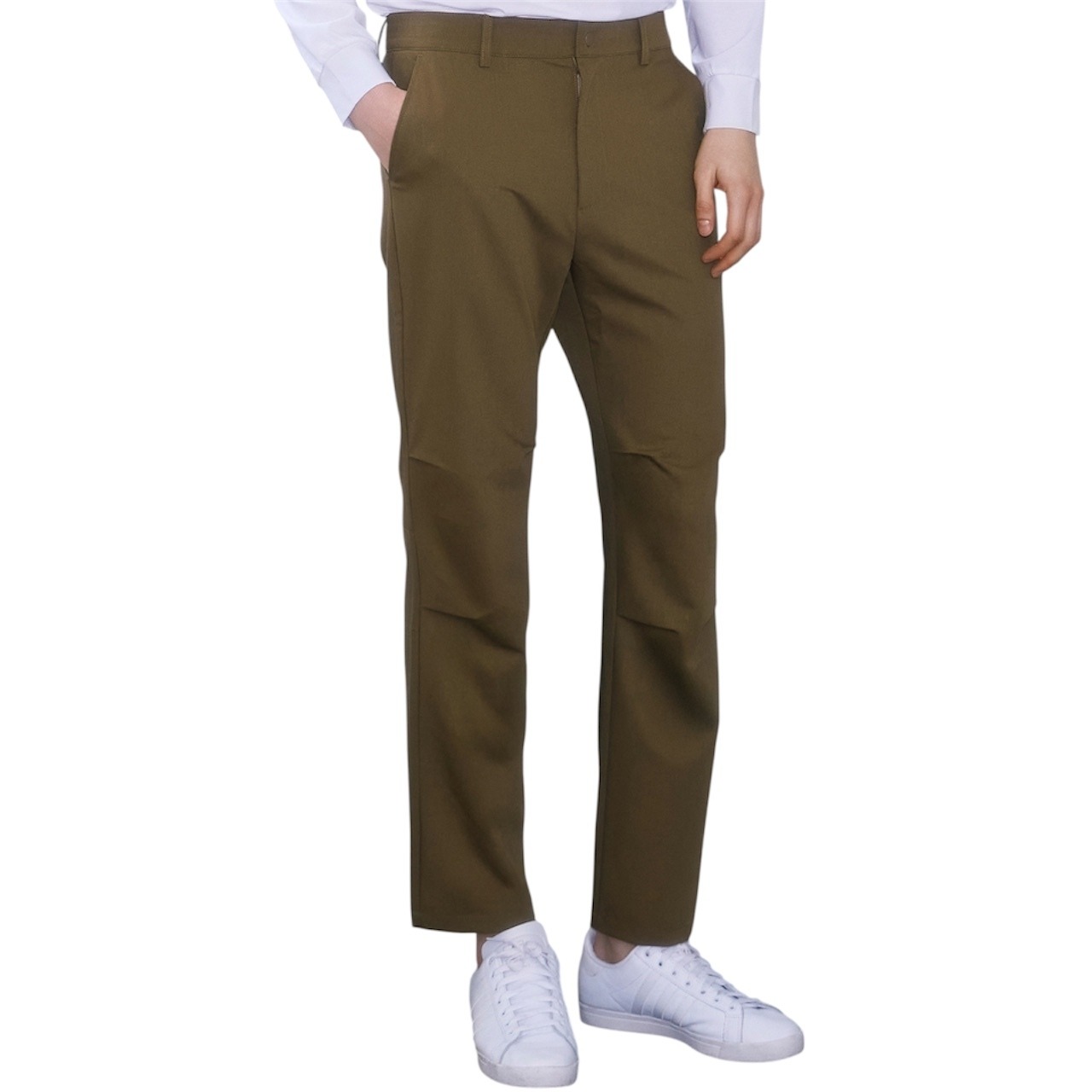 GOXO ゴーエックスオー ロゴゴルフフィットパラシュートパンツ ブラウン