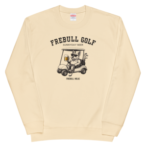 FREBULL GOLF ユニセックス クルーネック スウェット (4colors) P00429