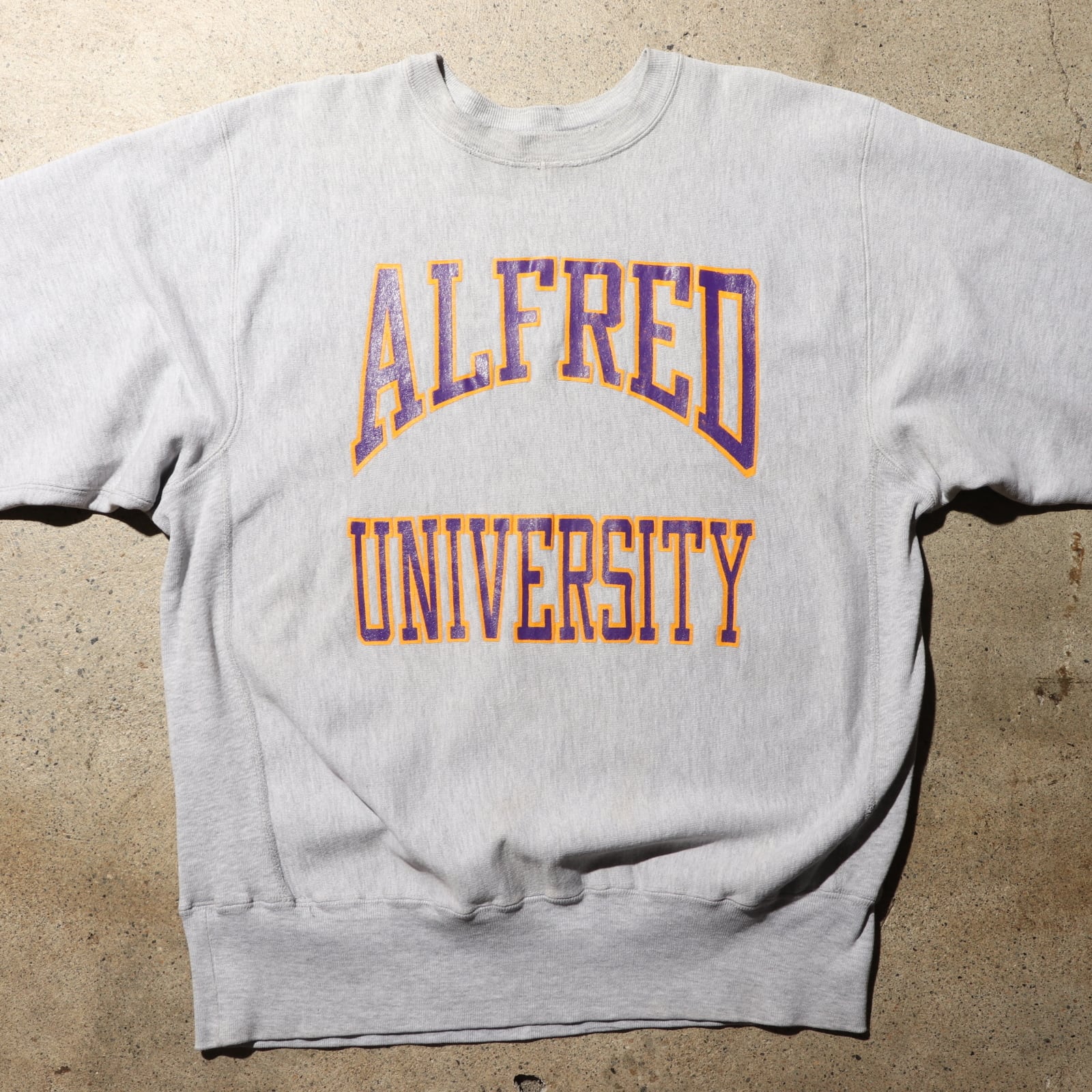 XL 80s USA グレー リバースウィーブ チャンピオン スウェット