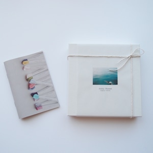Sunny thread box ＆ booklet  ｜オーガニックコットン 刺繍糸 全30色 箱入りブックレット付