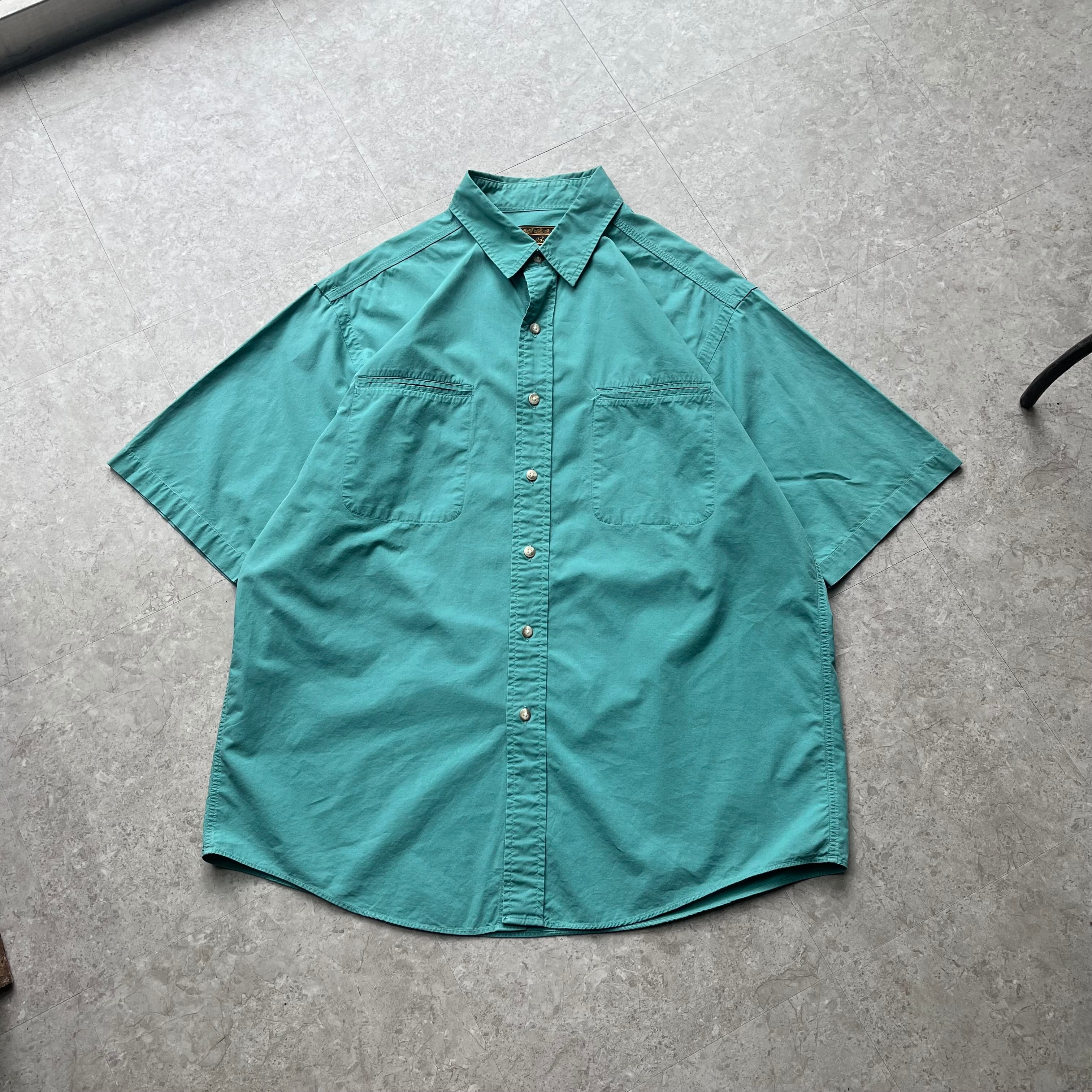 90s Eddie Bauer cotton S/S shirts【仙台店】